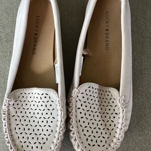 Lucky Brand Women's Cream Loafers